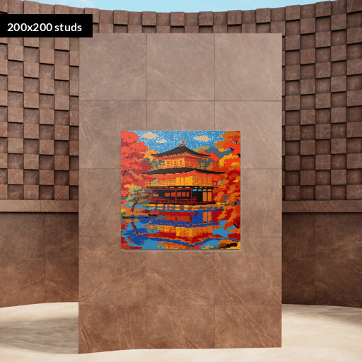 200*200studs, 160*160cm, 63*63inch