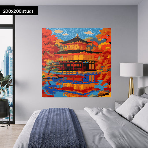 200*200studs, 160*160cm, 63*63inch