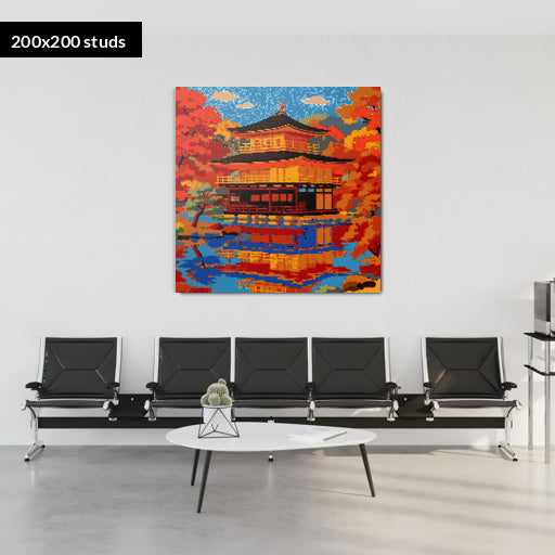 200*200studs, 160*160cm, 63*63inch