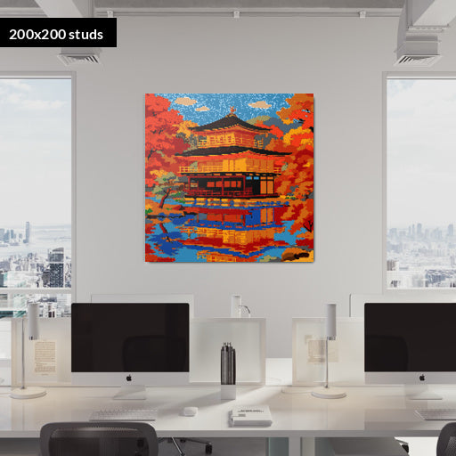 200*200studs, 160*160cm, 63*63inch