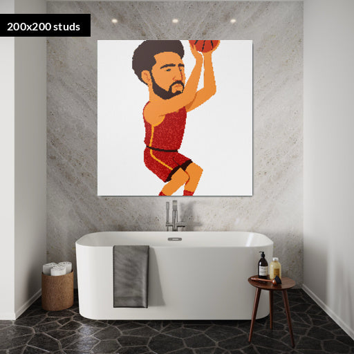 200*200studs, 160*160cm, 63*63inch