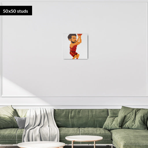 50*50studs, 40*40cm, 15,75*15,75inch