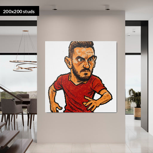 200*200studs, 160*160cm, 63*63inch