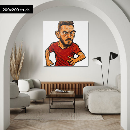 200*200studs, 160*160cm, 63*63inch