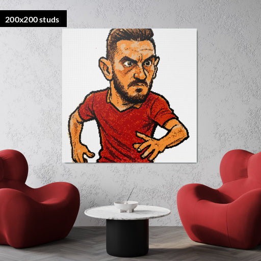 200*200studs, 160*160cm, 63*63inch