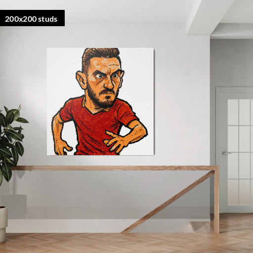 200*200studs, 160*160cm, 63*63inch