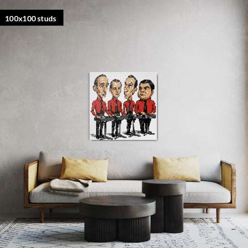 100*100studs, 80*80cm, 31,5*31,5inch