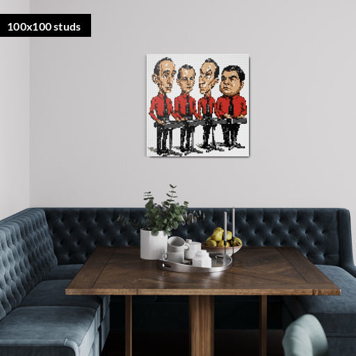 100*100studs, 80*80cm, 31,5*31,5inch