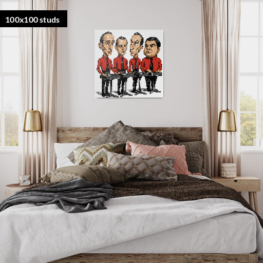 100*100studs, 80*80cm, 31,5*31,5inch