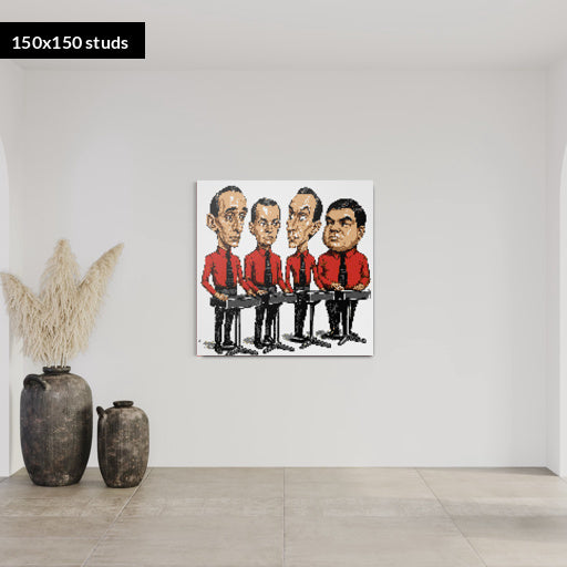 150*150studs, 120*120cm, 47,25*47,25inch