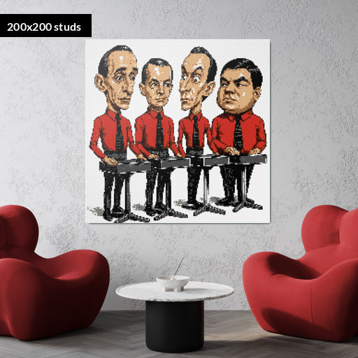 200*200studs, 160*160cm, 63*63inch