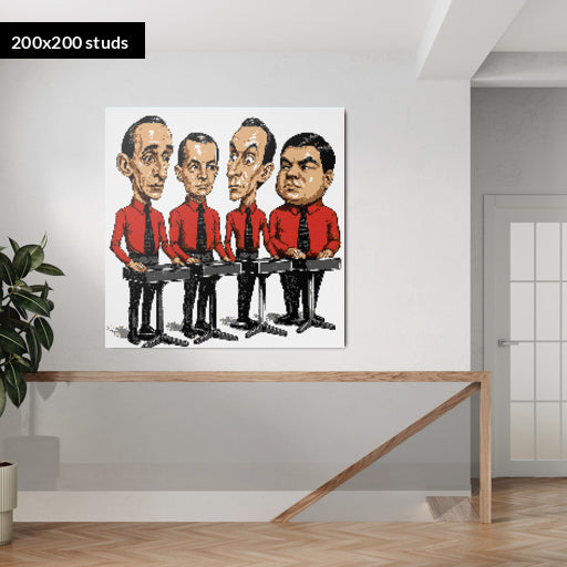 200*200studs, 160*160cm, 63*63inch