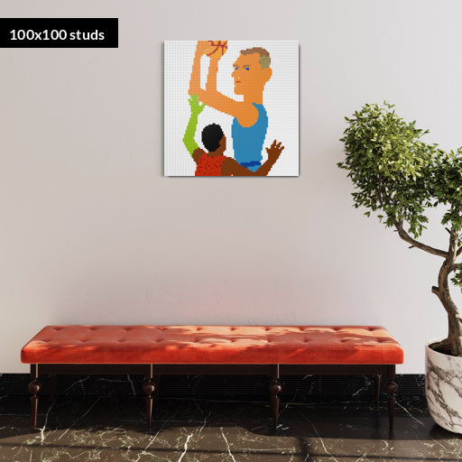100*100studs, 80*80cm, 31,5*31,5inch