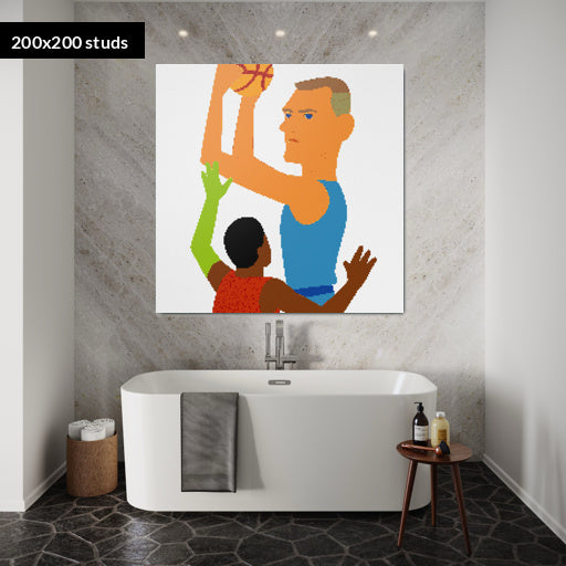 200*200studs, 160*160cm, 63*63inch