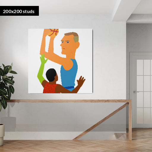 200*200studs, 160*160cm, 63*63inch