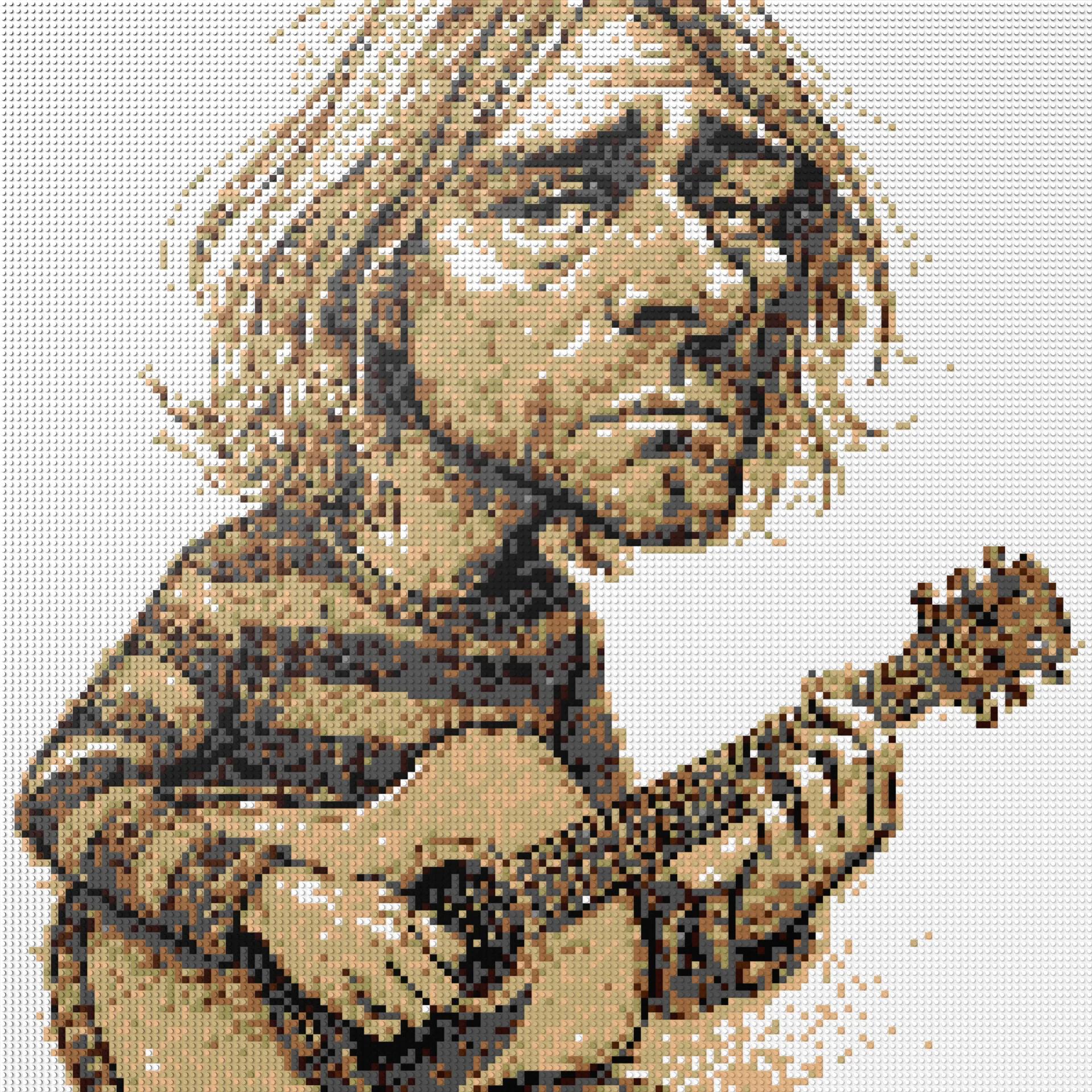 150*150studs, 120*120cm, 47,25*47,25inch