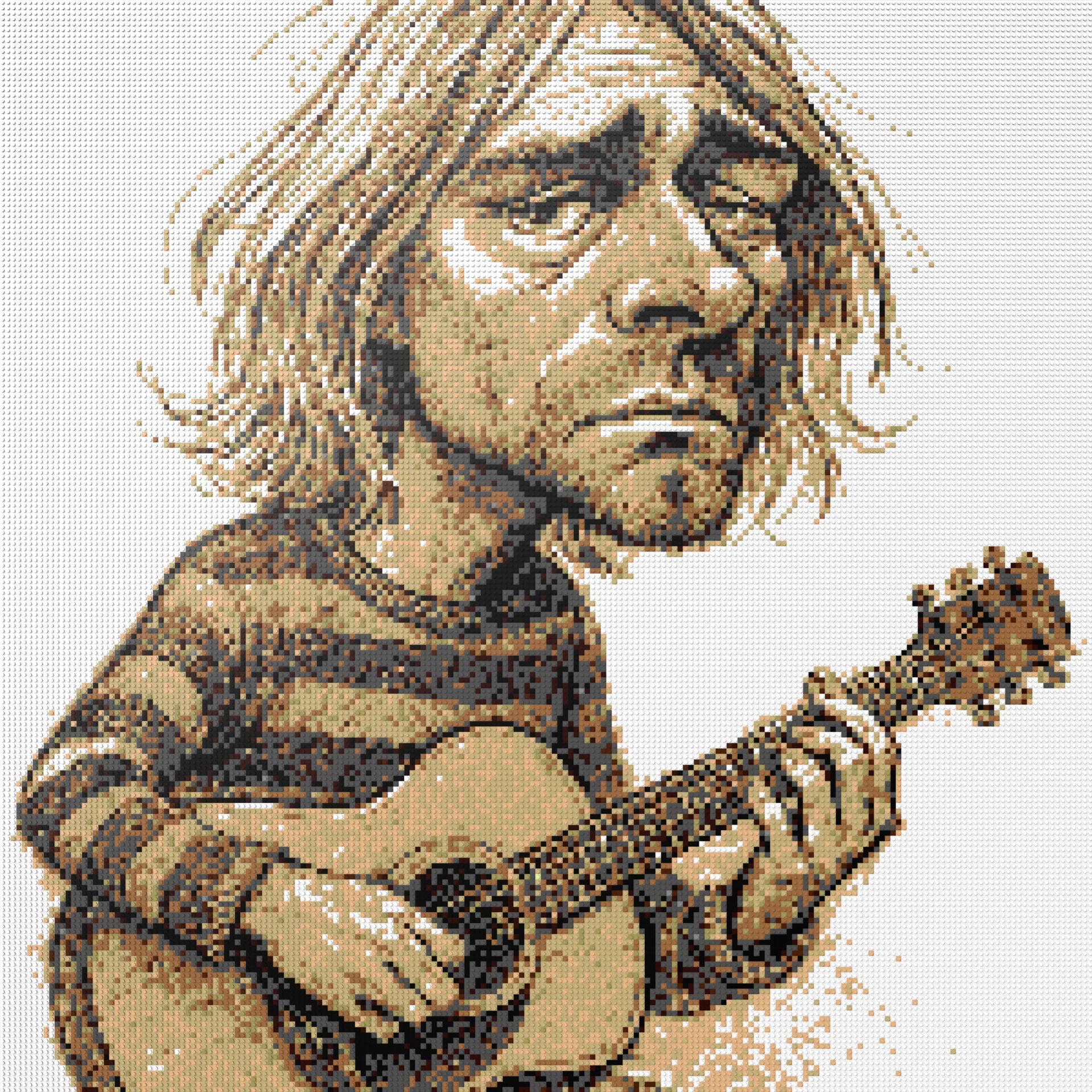 200*200studs, 160*160cm, 63*63inch