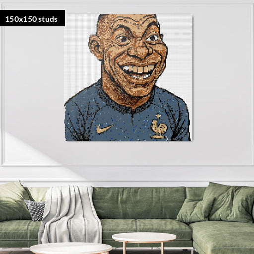 150*150studs, 120*120cm, 47,25*47,25inch