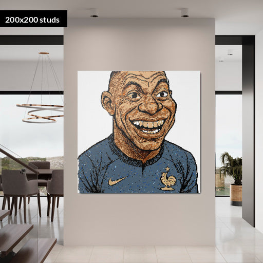 200*200studs, 160*160cm, 63*63inch