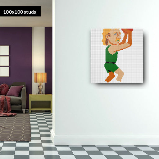 100*100studs, 80*80cm, 31,5*31,5inch