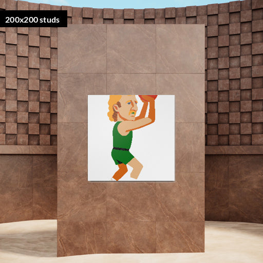 200*200studs, 160*160cm, 63*63inch