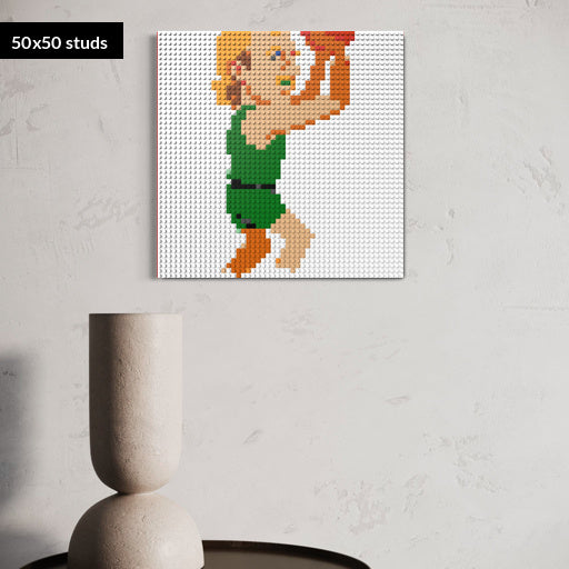 50*50studs, 40*40cm, 15,75*15,75inch