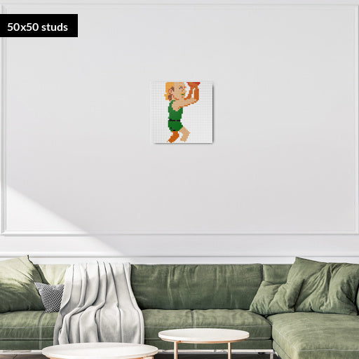50*50studs, 40*40cm, 15,75*15,75inch