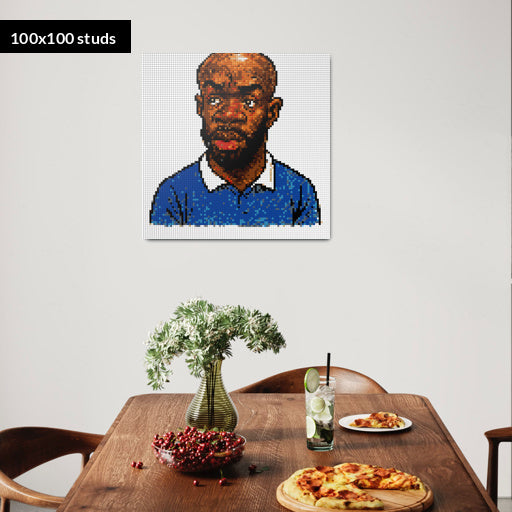 100*100studs, 80*80cm, 31,5*31,5inch