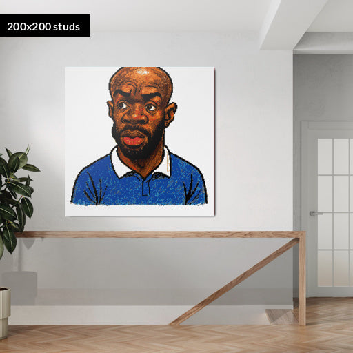 200*200studs, 160*160cm, 63*63inch