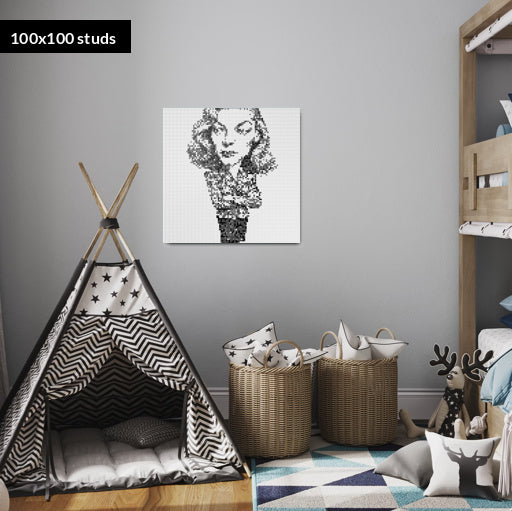 100*100studs, 80*80cm, 31,5*31,5inch