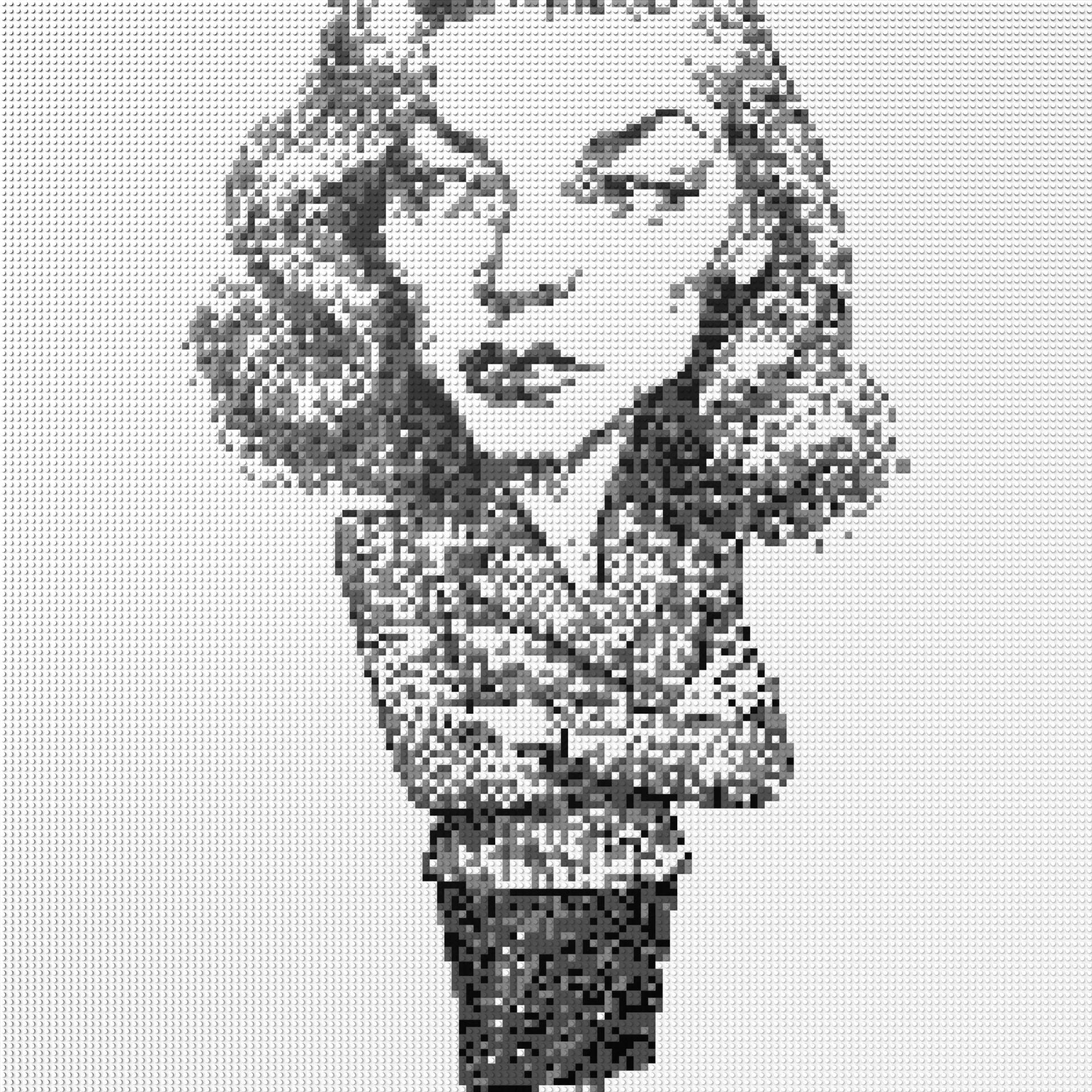 150*150studs, 120*120cm, 47,25*47,25inch