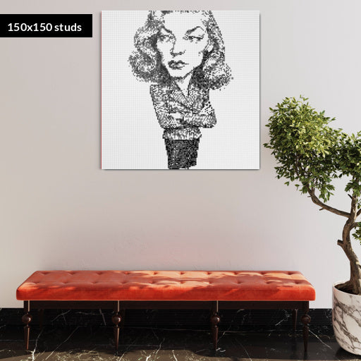 150*150studs, 120*120cm, 47,25*47,25inch