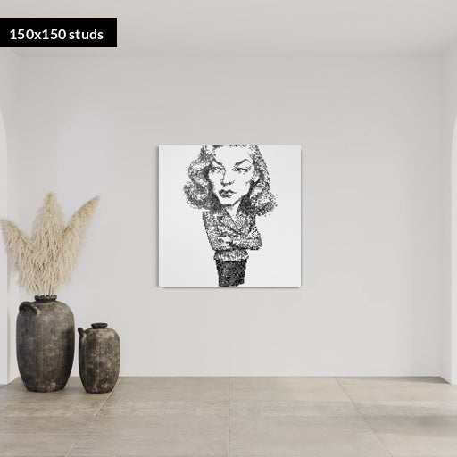 150*150studs, 120*120cm, 47,25*47,25inch