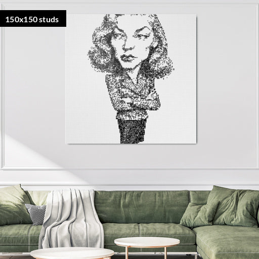 150*150studs, 120*120cm, 47,25*47,25inch