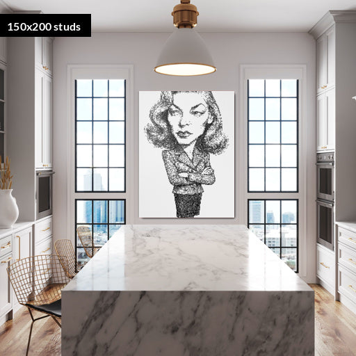 150*200studs, 120*160cm, 47,25*63inch