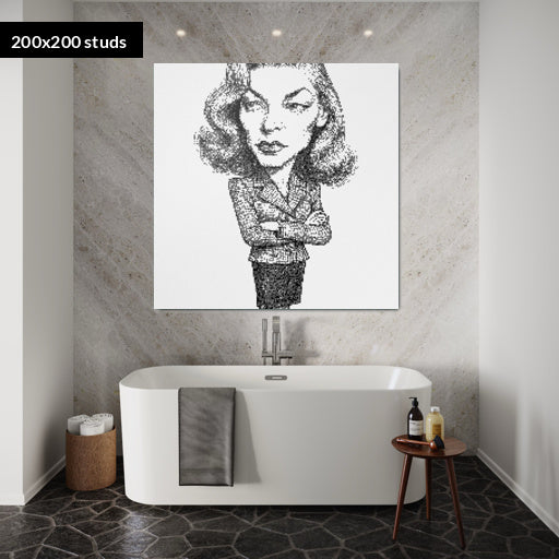 200*200studs, 160*160cm, 63*63inch