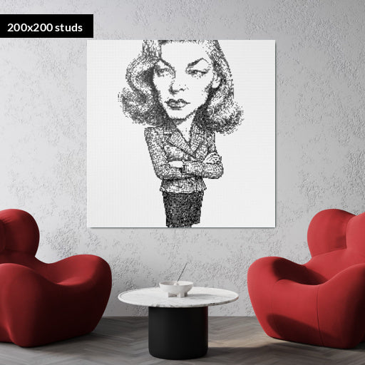 200*200studs, 160*160cm, 63*63inch