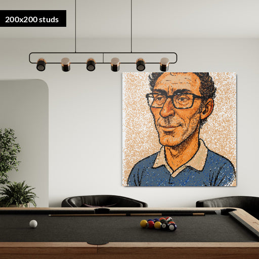 200*200studs, 160*160cm, 63*63inch