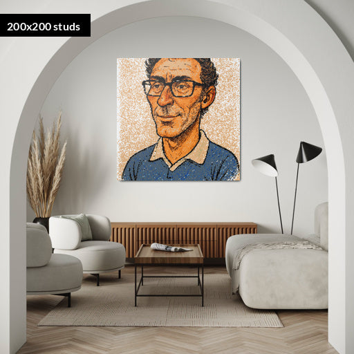 200*200studs, 160*160cm, 63*63inch