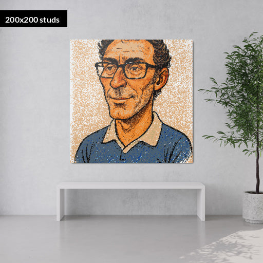 200*200studs, 160*160cm, 63*63inch