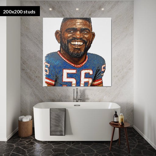 200*200studs, 160*160cm, 63*63inch