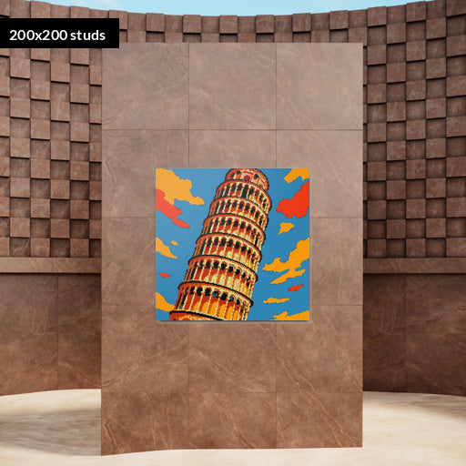 200*200studs, 160*160cm, 63*63inch