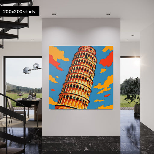 200*200studs, 160*160cm, 63*63inch