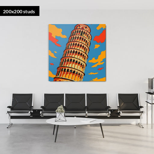 200*200studs, 160*160cm, 63*63inch