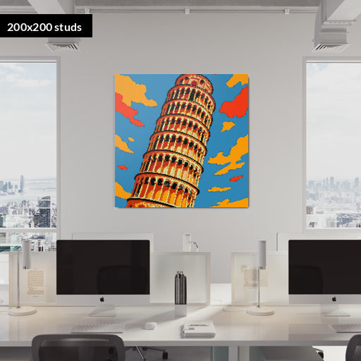 200*200studs, 160*160cm, 63*63inch