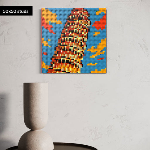 50*50studs, 40*40cm, 15,75*15,75inch