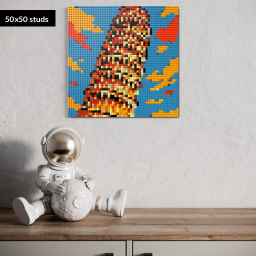 50*50studs, 40*40cm, 15,75*15,75inch