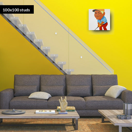 100*100studs, 80*80cm, 31,5*31,5inch