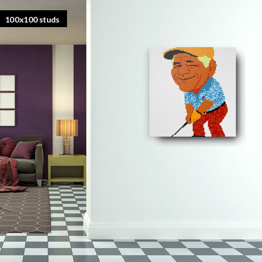 100*100studs, 80*80cm, 31,5*31,5inch