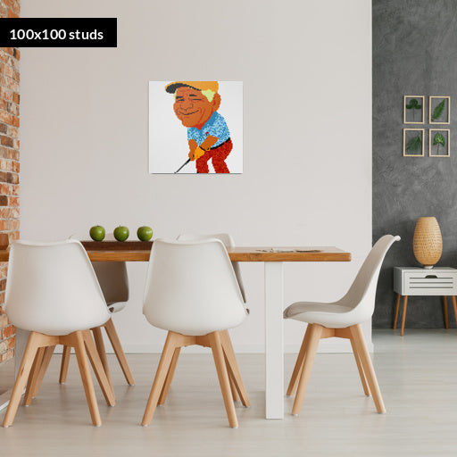 100*100studs, 80*80cm, 31,5*31,5inch